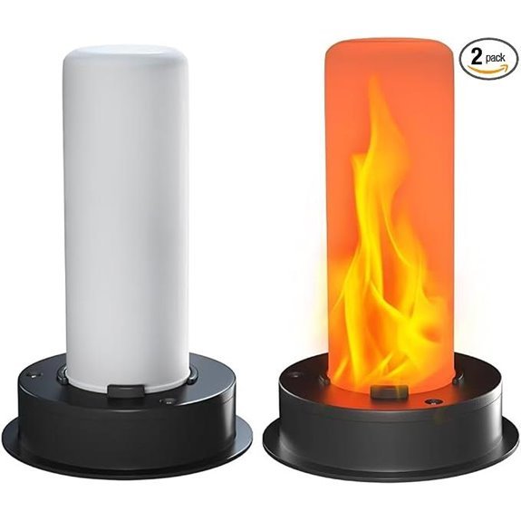 10 Best Flickering Flame Solar Lights for 2026 9 two pack solar light tops flickering flame