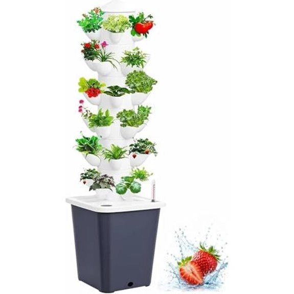 15 Best Vertical Hydroponic Systems for 2026 1 vertical hydroponic tower garden 30 pods