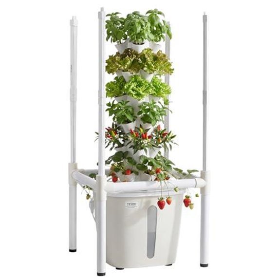 15 Best Vertical Hydroponic Systems for 2026 4 vevor hydroponic tower garden