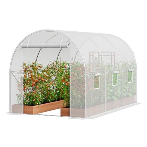 vevor walk in tunnel greenhouse