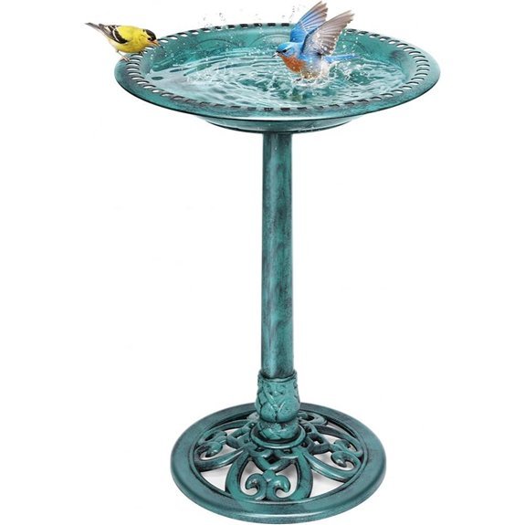 10 Best Bird Baths for 2026 (Feathered Friends Approved) 10 vivohome 28 inch bird bath