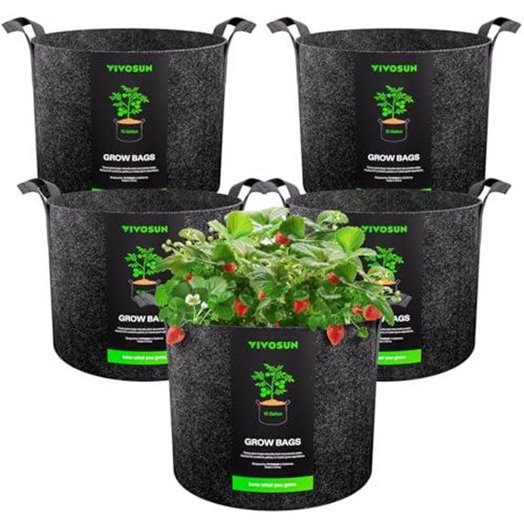 vivosun 15 gallon grow bags