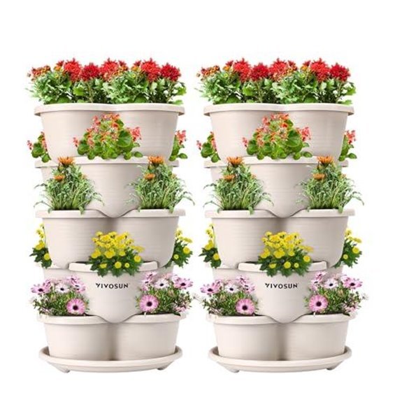 vivosun 2 pack vertical planters