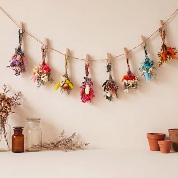 10 Best Hanging Herbs for 2026 (Grow Up, Not Out) 7 wavwavw mini dried flowers