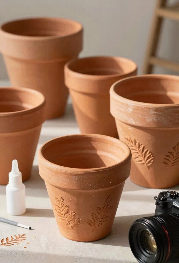 3 DIY Terracotta Pot Decorating Ideas to Try 3 weatherproof terracotta pot painting process