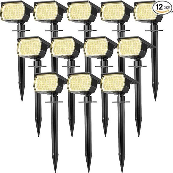 wenaty solar outdoor lights 12