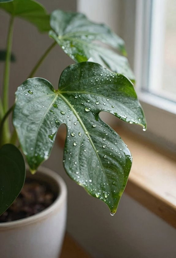 7 Easy Ways to Make Your Indoor Plant Leaves Shine 3 whole milk and water wipe