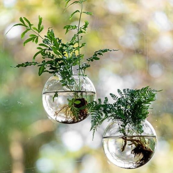 15 Best Window Planters for 2026 14 window propagation stations glass terrarium wall planters 2 pack