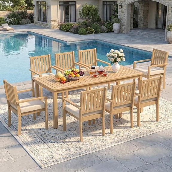 11 Best Patio Table and Chairs for 2026 2 wisteria lane acacia set