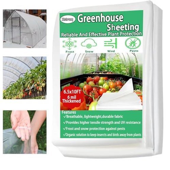 10 Best Plastic for Cold Frames in 2026 1 xstronq 6 mil plastic sheeting