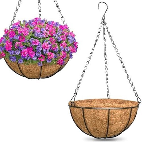 15 Best Hanging Baskets for Full Sun in 2026 3 zeedix 14 hanging baskets